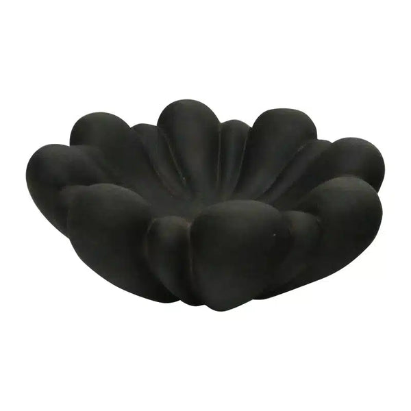 Flower Vessel - Rustic Black