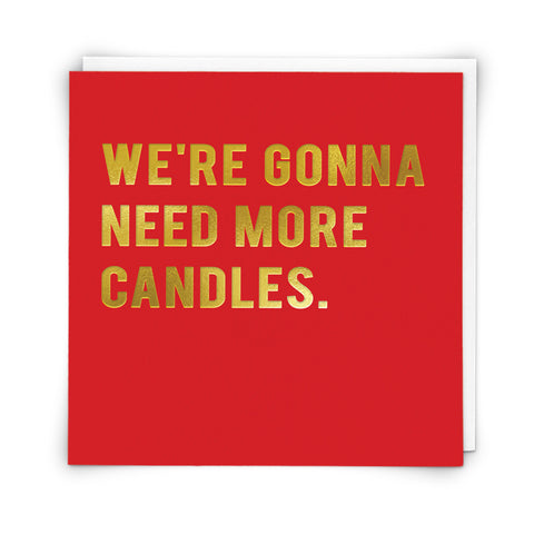 Card - More Candles