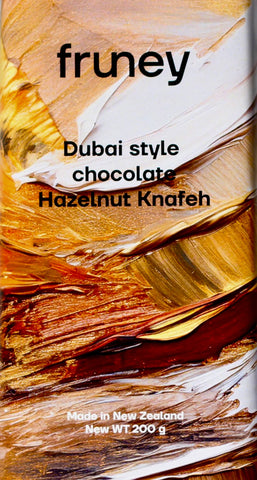 Fruney Chocolate - Dubai Style Hazelnut Knafeh 200g