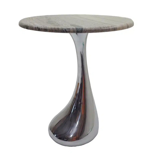 Lette Side Table - Silver