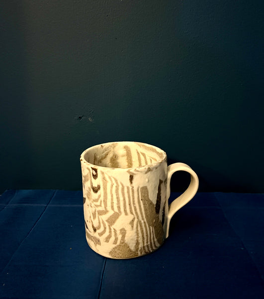 Mystery Creek Nerikomi Mug - Sand / Large