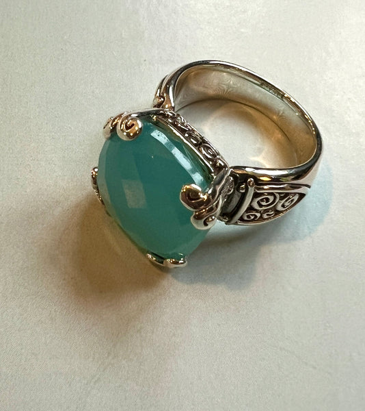 Glimmer Ring - Chalcedoni