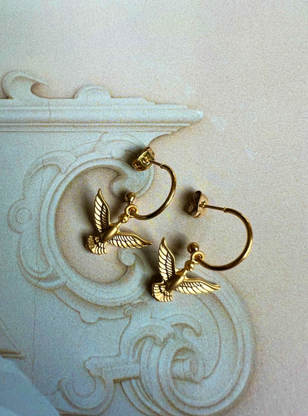 Ra Earrings - Gold