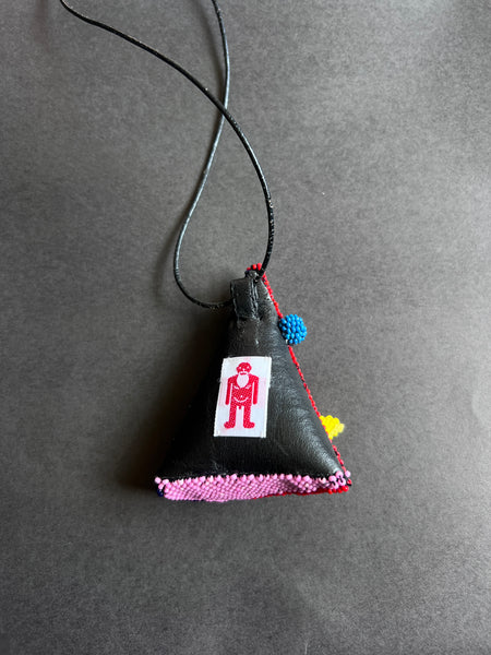 Walter Van Beirendonk Necklace - Triangle guy