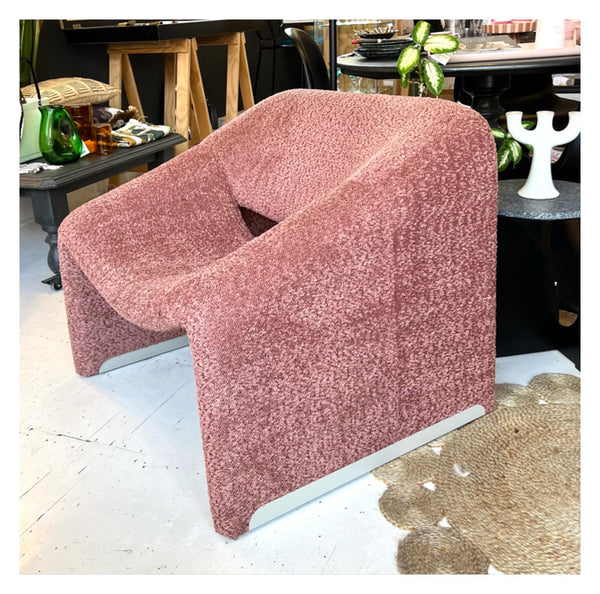 Boucle Chair - Rose