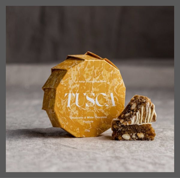 Tusca - Limoncello + White Chocolate Panforte