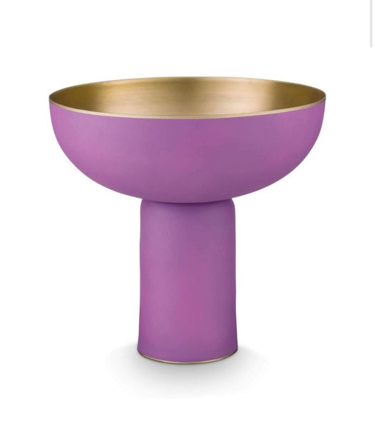 Pip studio Tall Matt Bowl - Lilac/gold