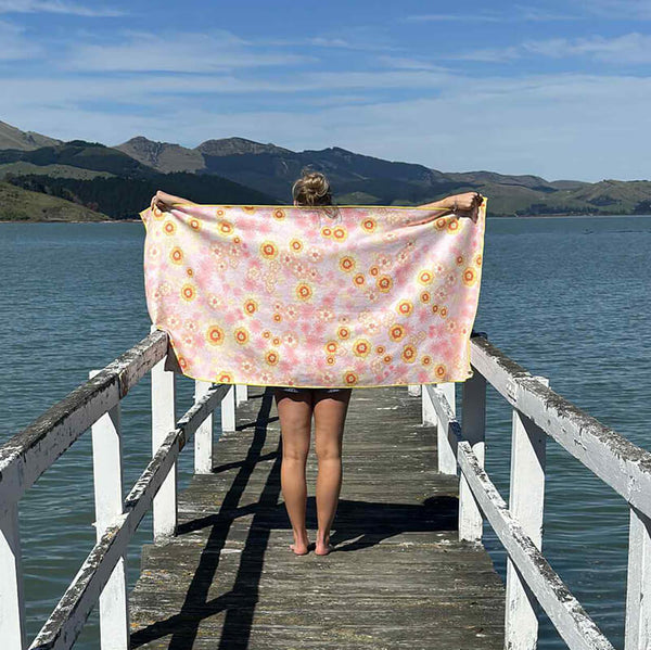 Ico Traders Sand Free Beach Towel - Marshmellow Fruit Salad