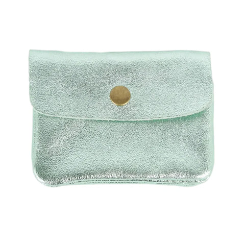 Metallic Card/Coin Purse - Mint