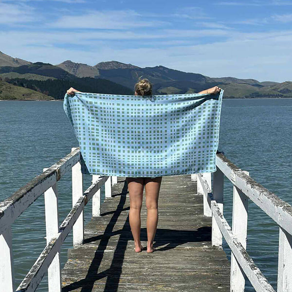 Ico Traders Sand free Beach Towel - Cheese + Pineapple