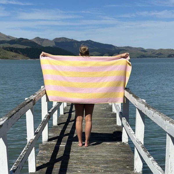 Ico Traders Sand Free Beach Towel - Marshmellow Fruit Salad