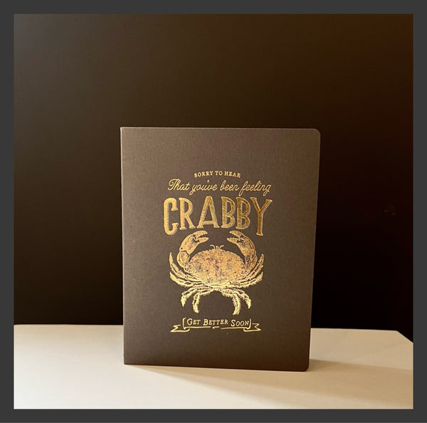 Card - Sorry You Are Feeling Crabby