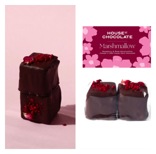 House of Chocolate - Raspberry Rose Marshmellow