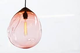 Lukeke Deflated Pendant/Lamp - Apricot