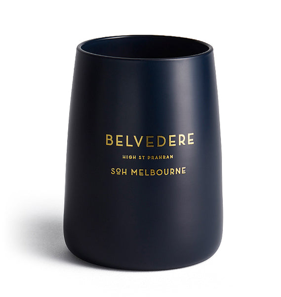 SOH Melbourne Navy Matte Candle - Belvedere